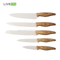 5 pcs Coating Knife Set With PP Block